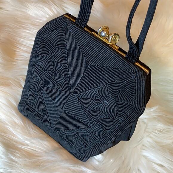 Style by Normandie Vintage Clasp Purse & Coin Bag - Picture 4 of 13